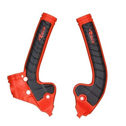 Protège cadre R-tech bi-matiere orange/noir - Orange / Noir
