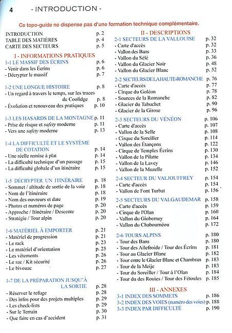 VOIES NORMALES ET CLASSIQUES DES ECRINS