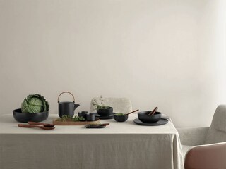 ASA Kaffeetassen Set COPPA 12-teilig kuro-schwarz