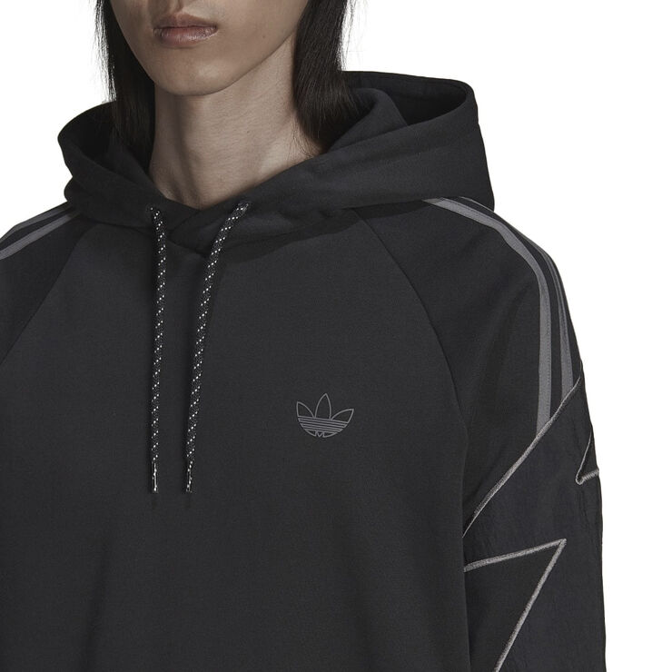 adidas lightning hoodie Black
