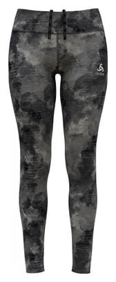 Collant Long Femme Odlo Zeroweight Print Reflective Camo / Noir