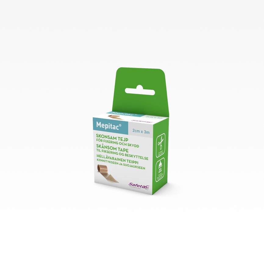 Mepitac tape 2cmx3m 1 stk
