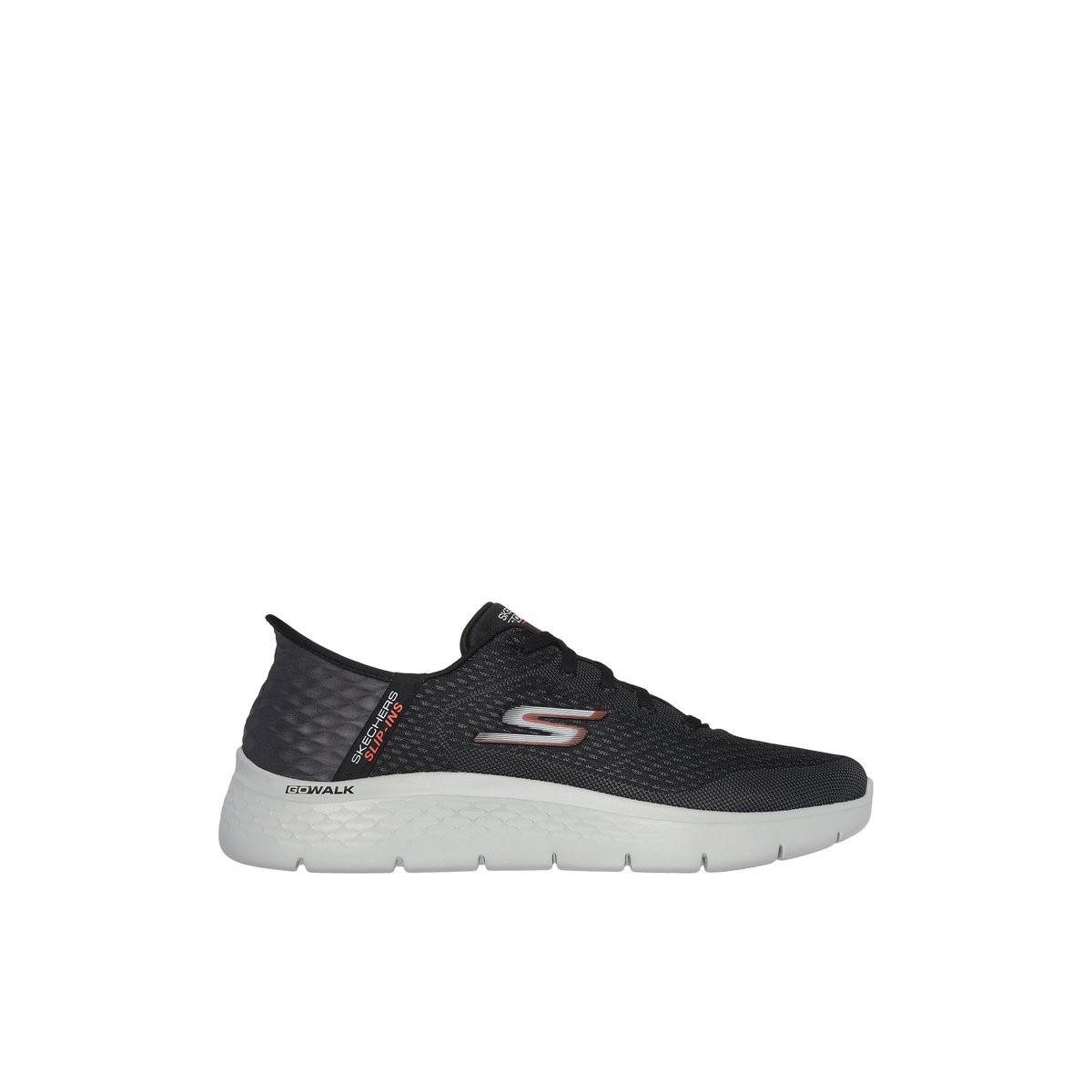 2X les points-Gw_flex_slip-Baskets - Talon plat - Noir/Blanc