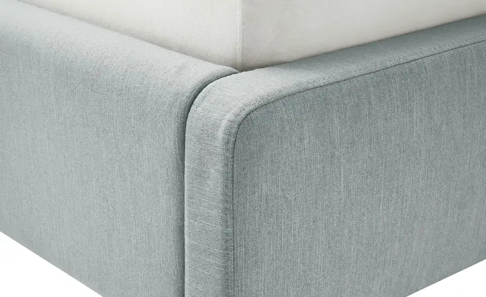 Polsterbett Lotte 180 cm Eisblau