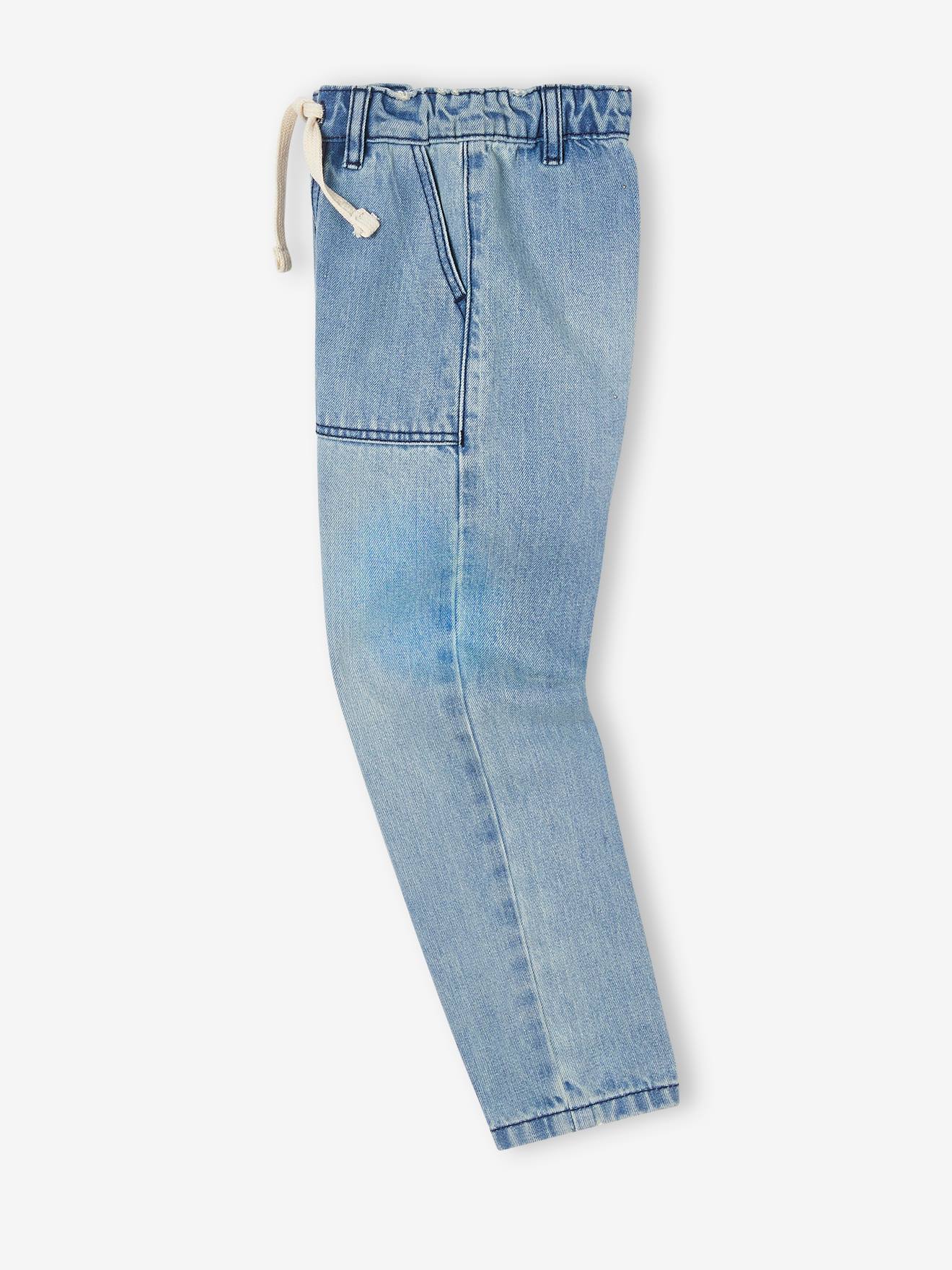 Calça jeans reta 