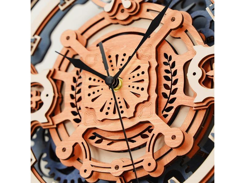 Pichler Bausatz Romantische Wanduhr Romantische Wanduhr 3D Puzzle aus Holz