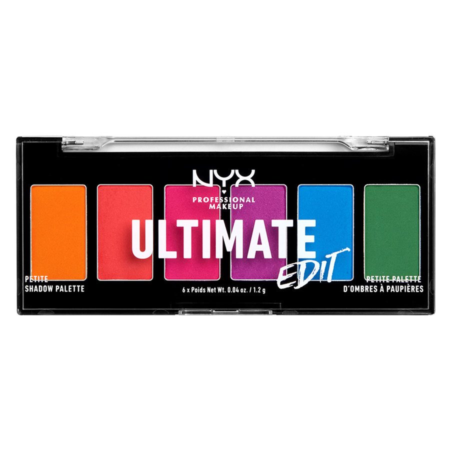 NYX Professional Makeup Ultimate Edit Petite Shadow Palette 02 Brights 7,2g