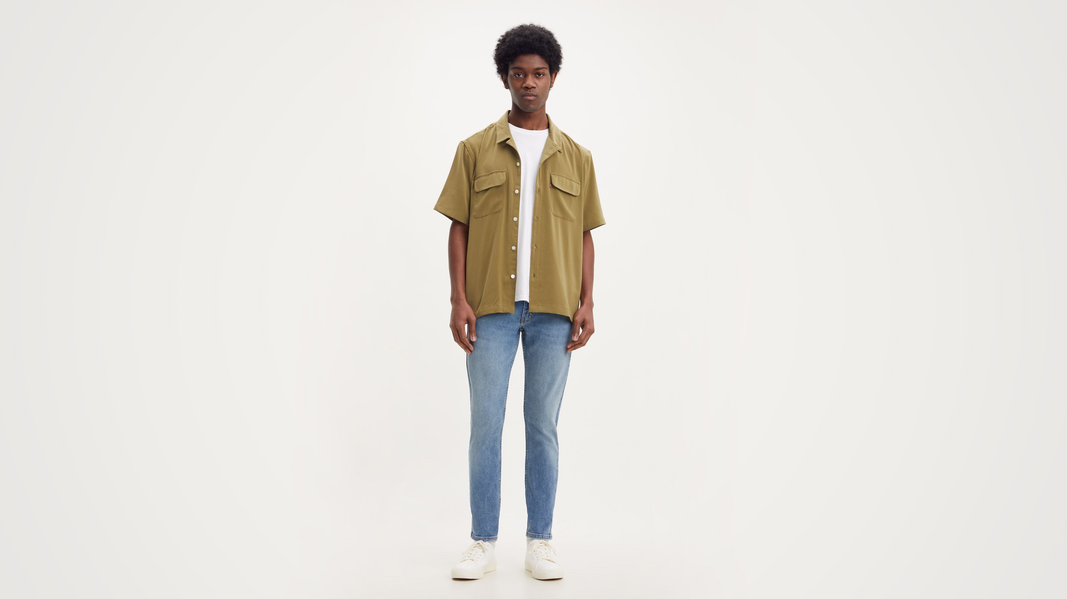 Jean skinny fuselé - Medium Indigo Worn In - Bleu