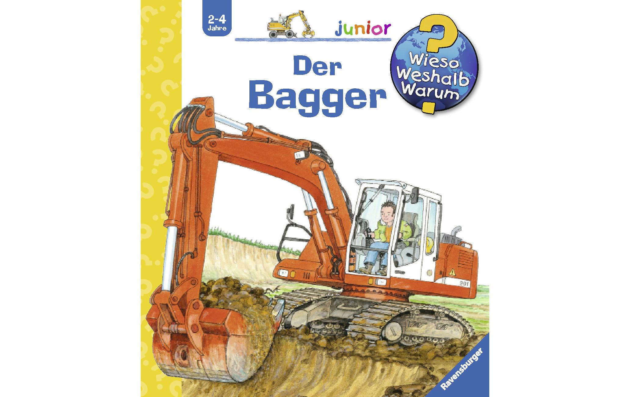 Kinder-Sachbuch WWW Der BaggerKlappbuch