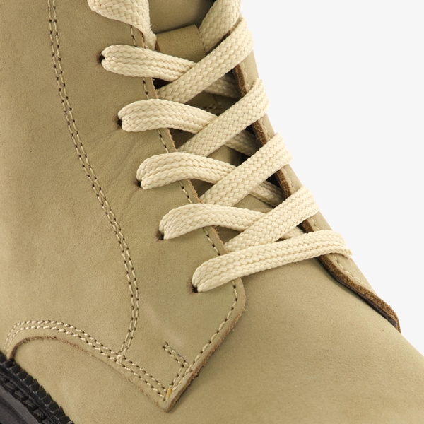 Groot leren meisjes veterboots