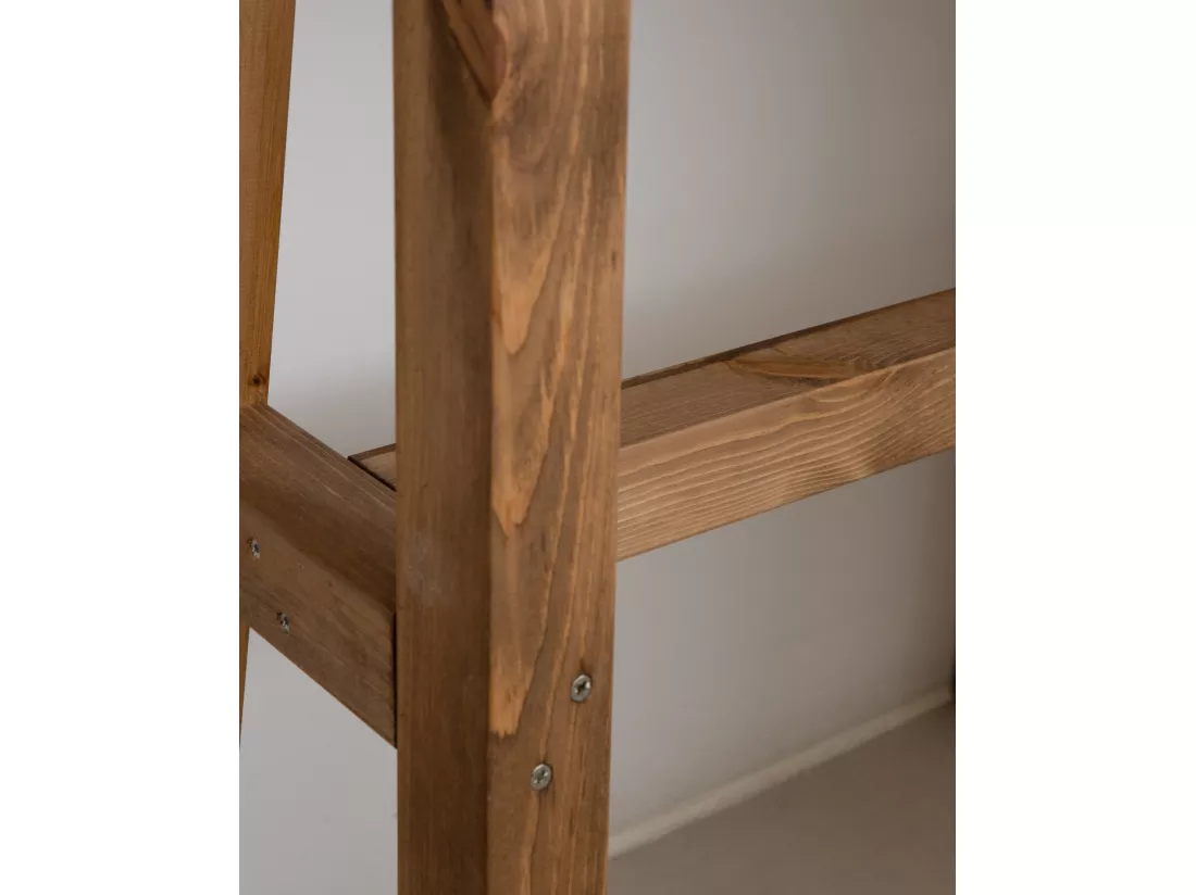 Console en bois de sapin vieilli 100x80cm - BATÁN - DECOWOOD