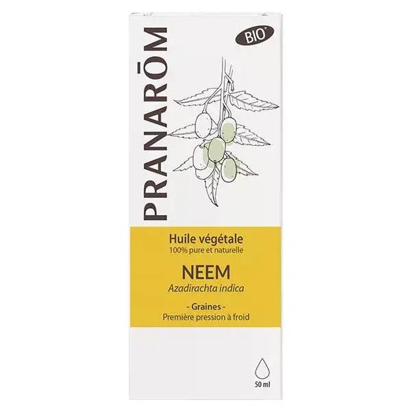 Óleo Vegetal de Neem Orgânico Pranarom 50ml
