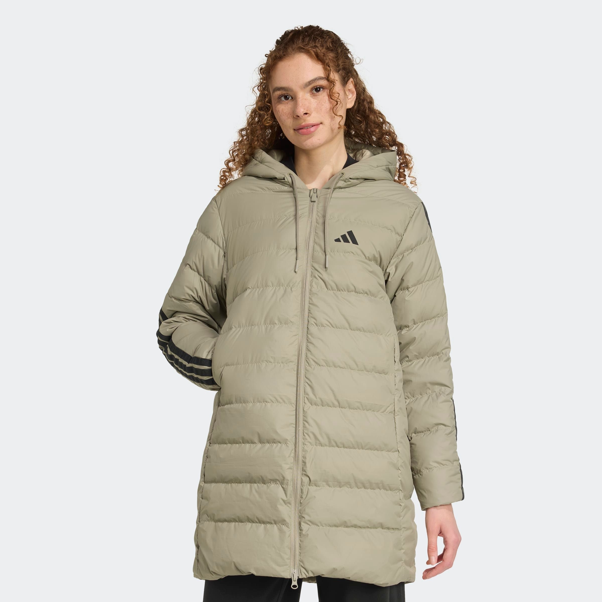 adidas Sportswear Daunenjacke »W ESS 3S L D HP« Winterjacke Damen