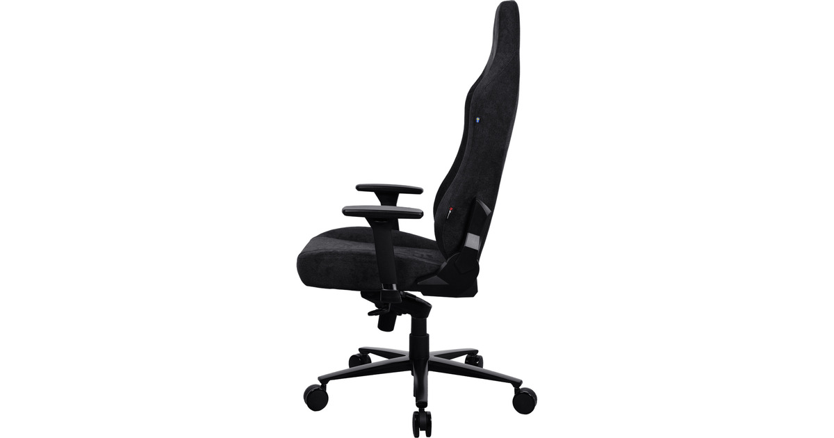 ArozziVernazza Soft Fabric - Pure Black gamestoel  (Zwart)