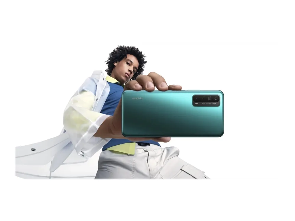 [OUTLET] - Huawei P Smart 2021 - 4G smartphone - dual-SIM - RAM 4 GB / Intern hukommelse 128 GB - microSD slot - LCD-skærm - 6.67