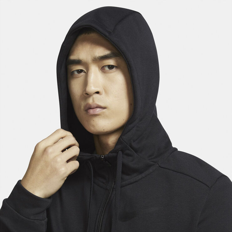 Nike Dri Fit Camo Haettetroje Sort