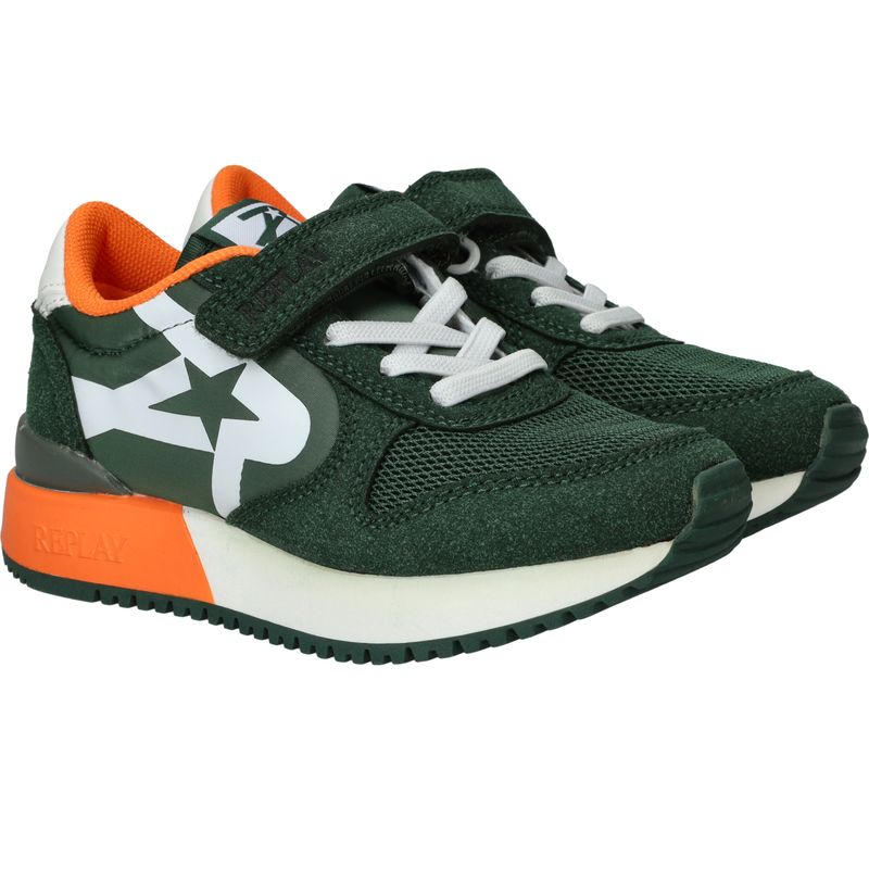 Replay Sneakers Groen Jongens