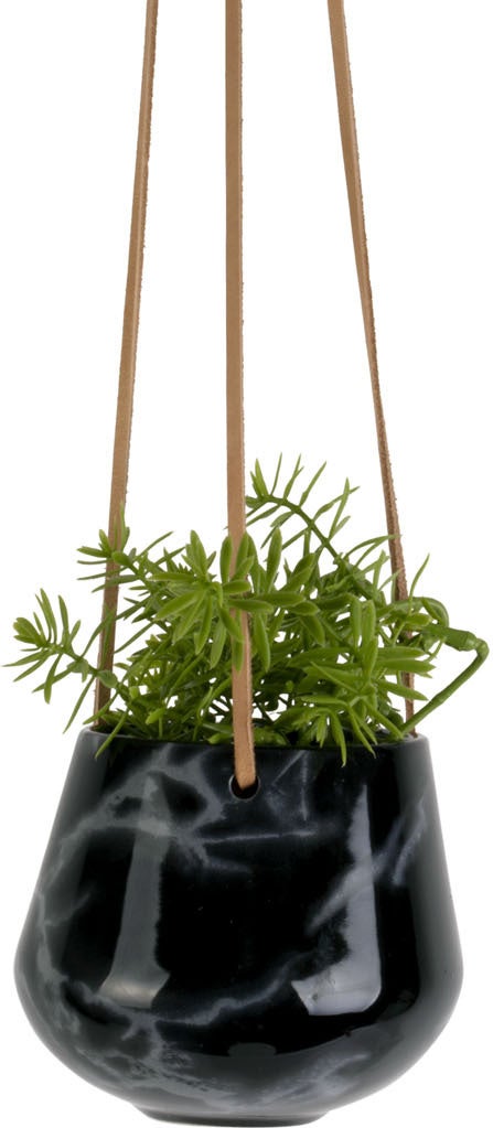PT Living hangpot Skittle zwart D 12,2 H 9,5 cm