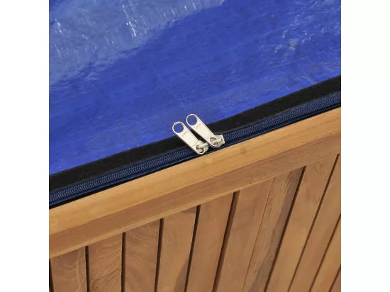 Boîte de jardin 114x50x58 cm Bois massif de teck