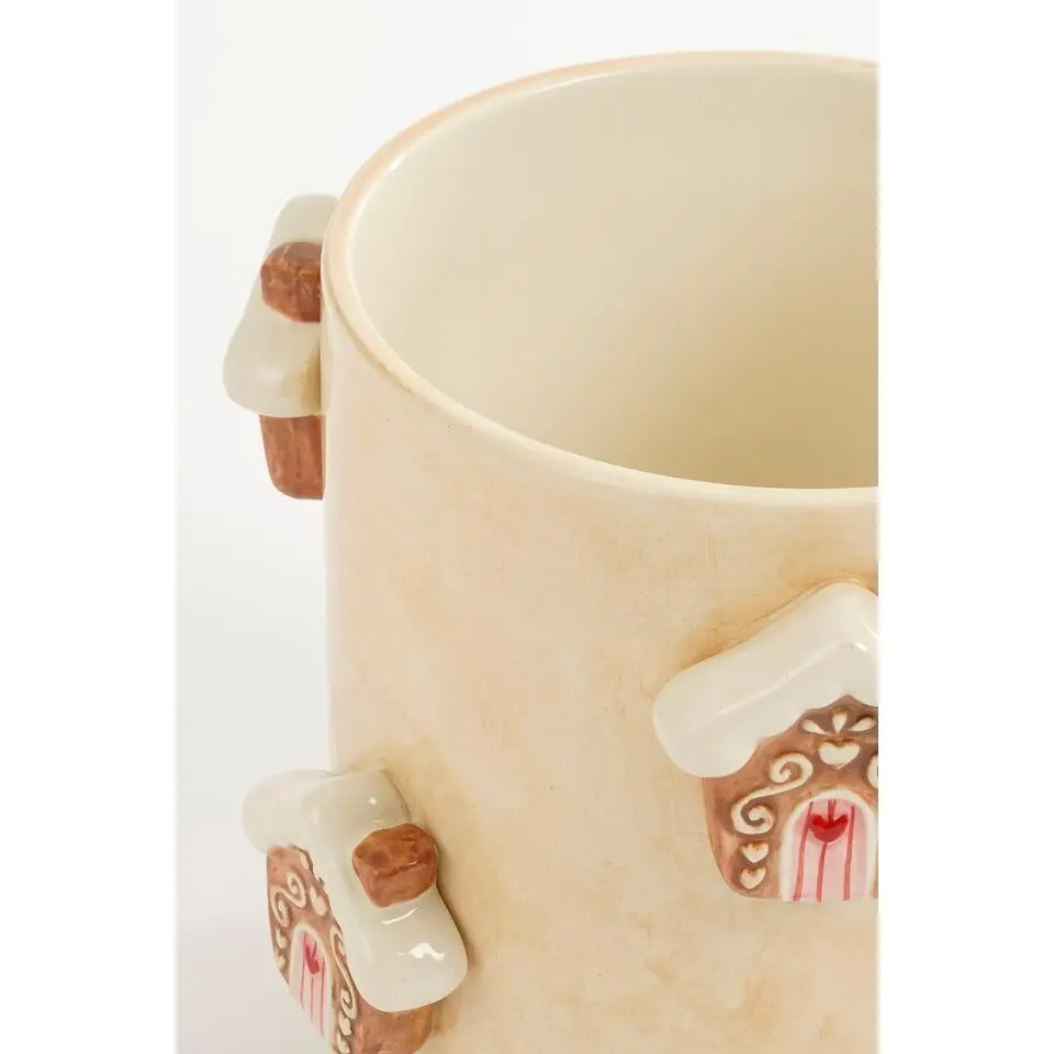 Mica Decorations Bloempot - Assorti - H15 x Ø17 - Off-white