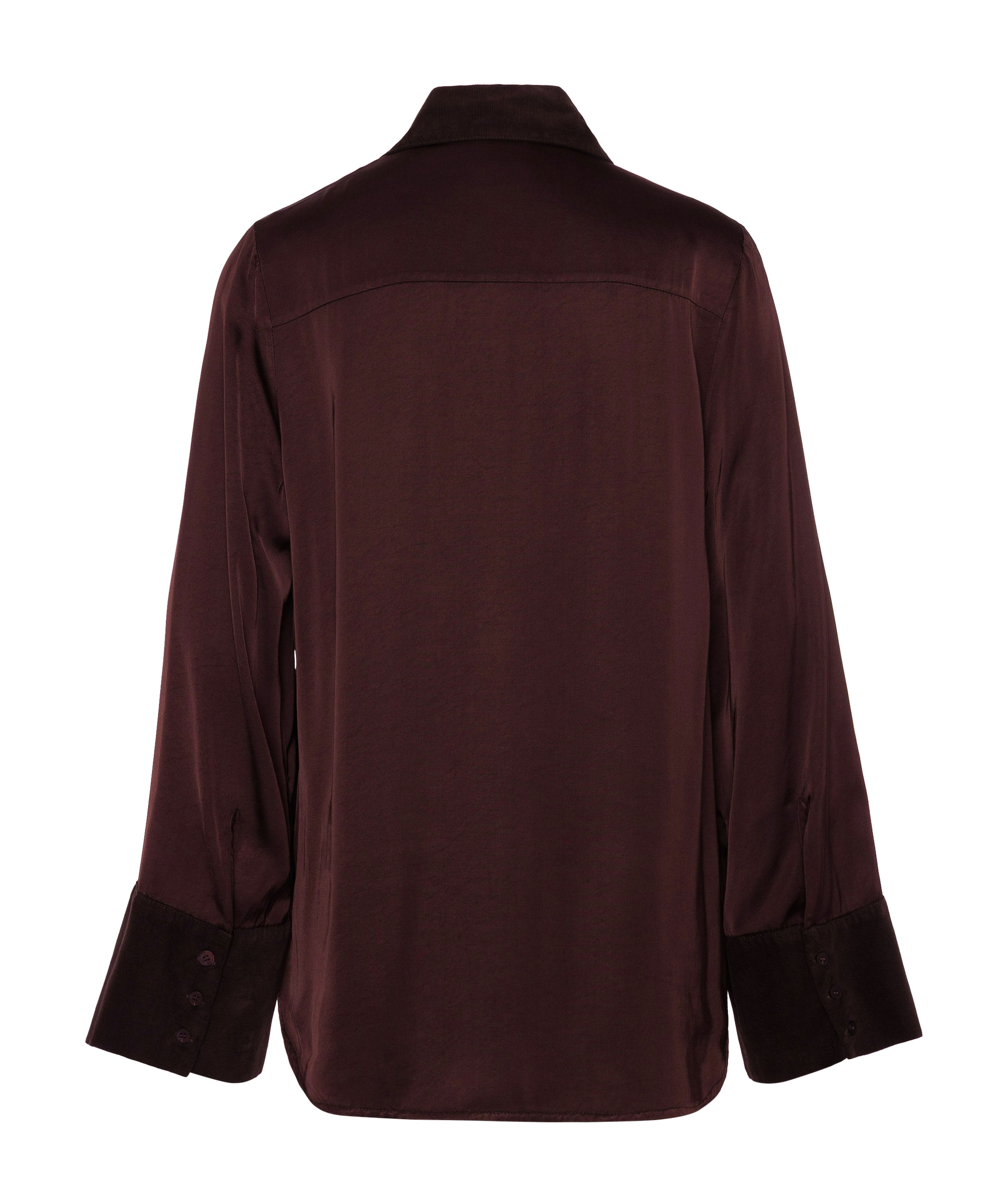 Même Road Dames blouse bordeaux