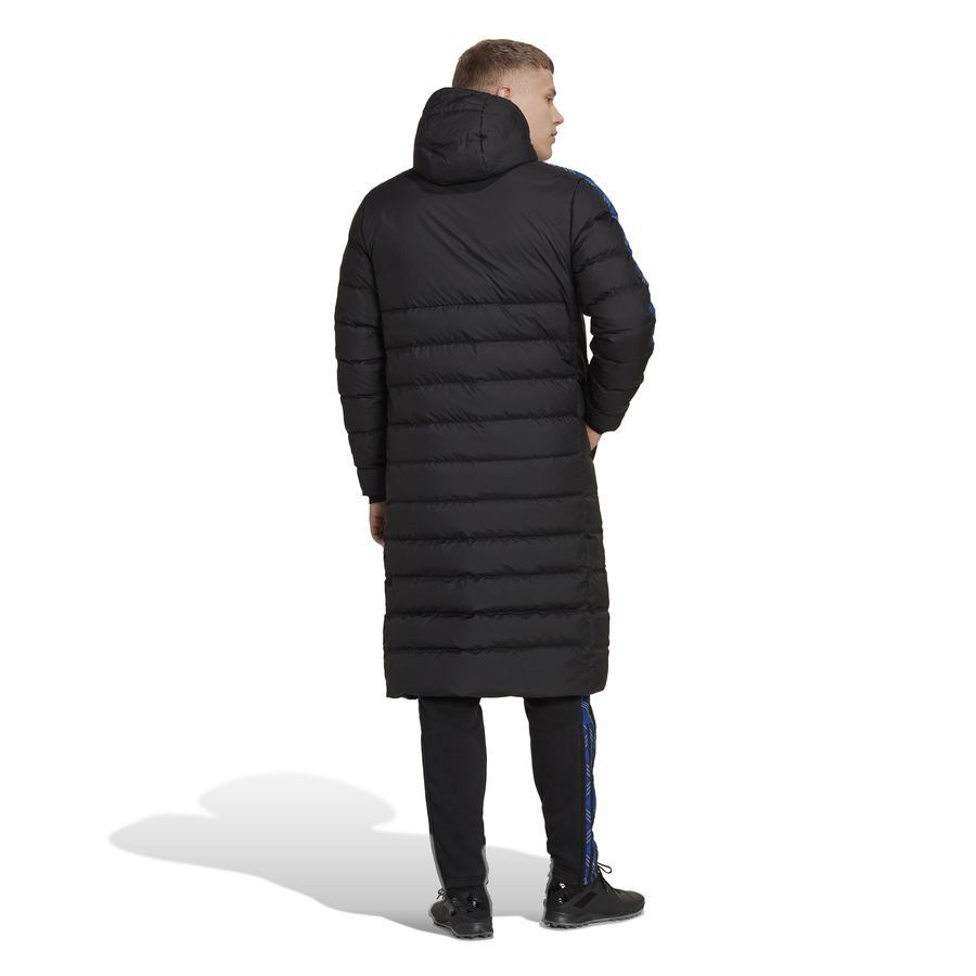 adidas Manteau d'Hiver Doudoune Long Tiro - Noir/Bleu