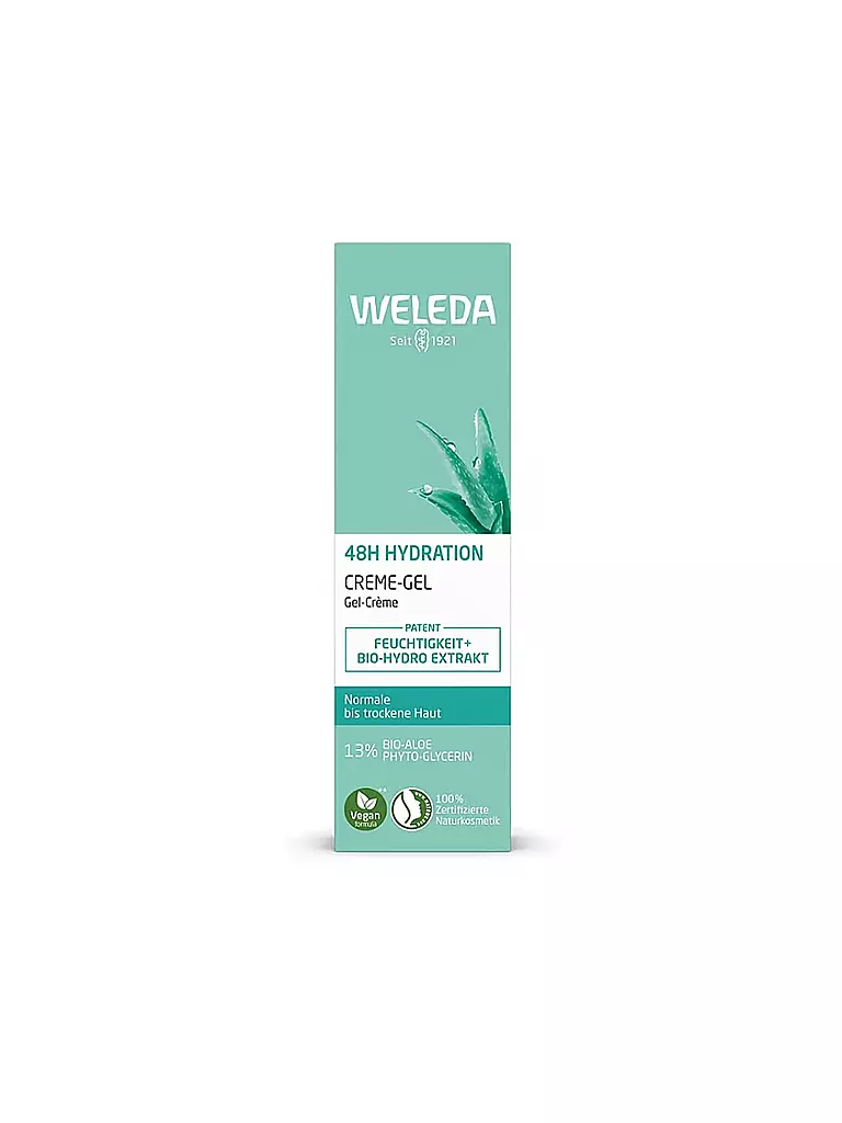 WELEDA Gesichtscreme - 48h Hydration Creme-Gel 30ml keine Farbe