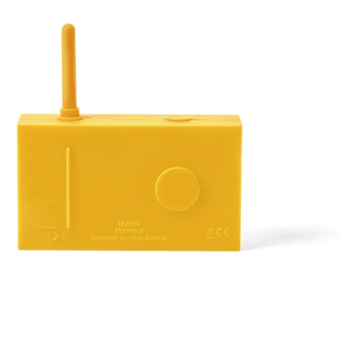 Lexon Radio bluetooth étanche Tykho 3 | Jaune