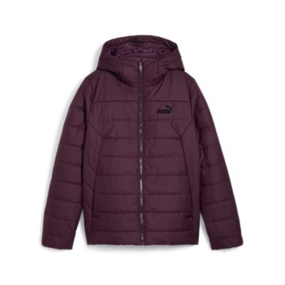 PumaESS Hooded Padded Jacket - lila