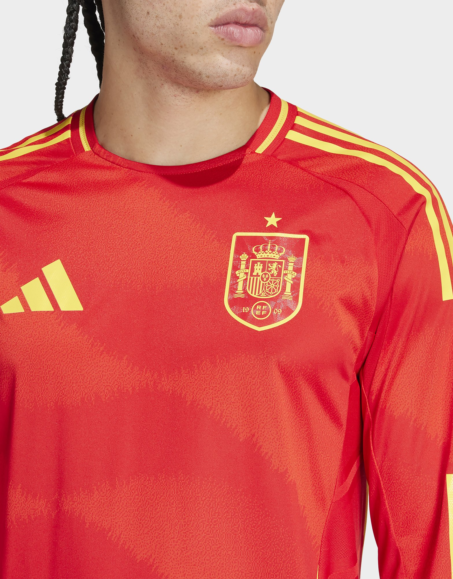 adidas Maillot manches longues Domicile Espagne 24 Authentique