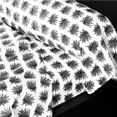 Linge de lit motif jungle - BECQUET CRÉATION