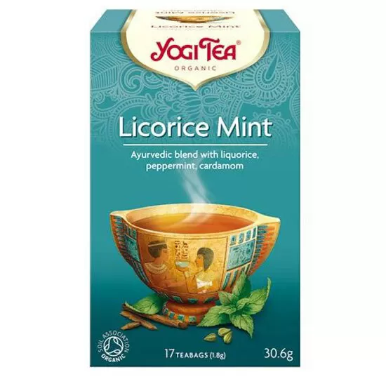 Yogi Tea Liquorice Mint Øko - 17 breve