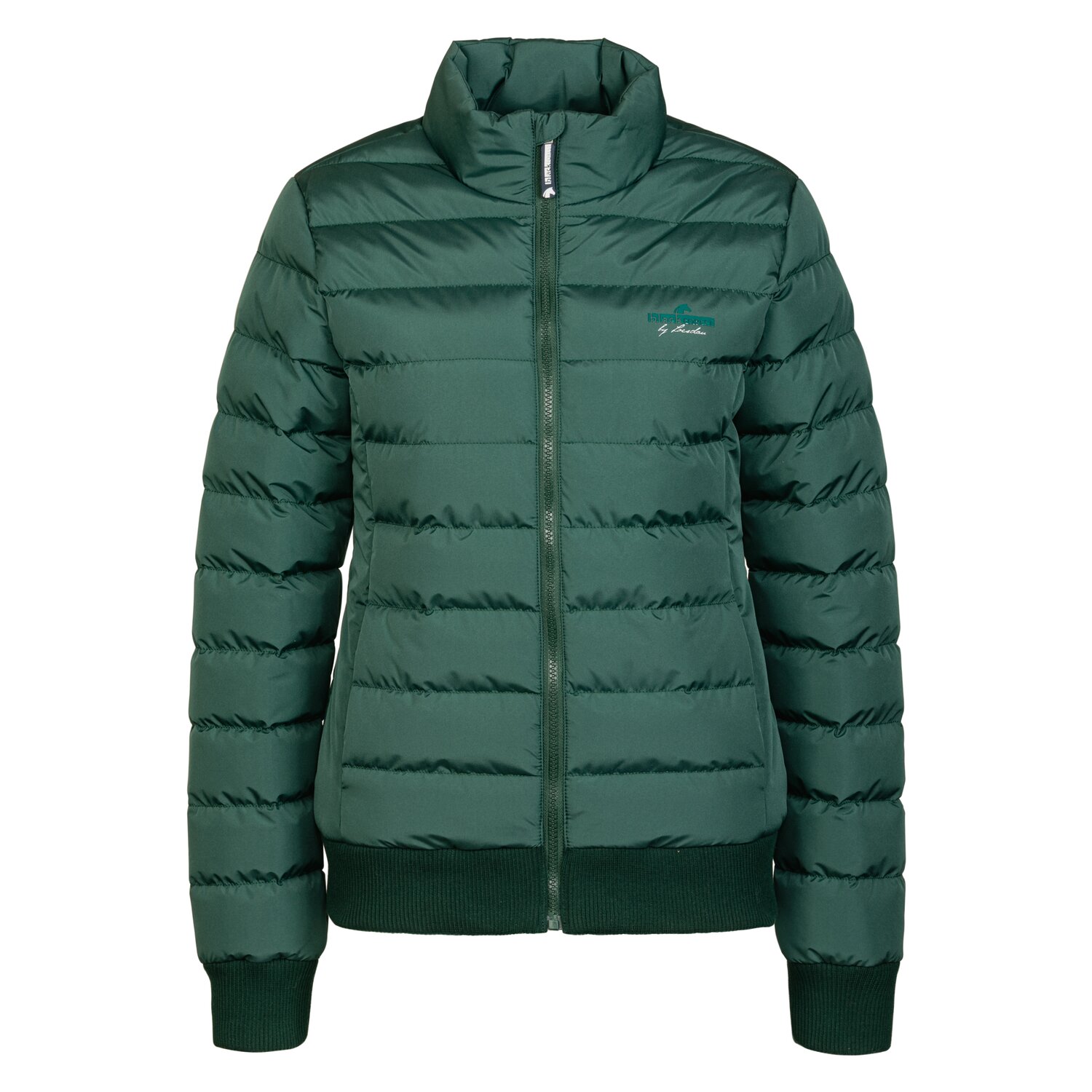 black forest Steppjacke mit Stehkragen  - race green