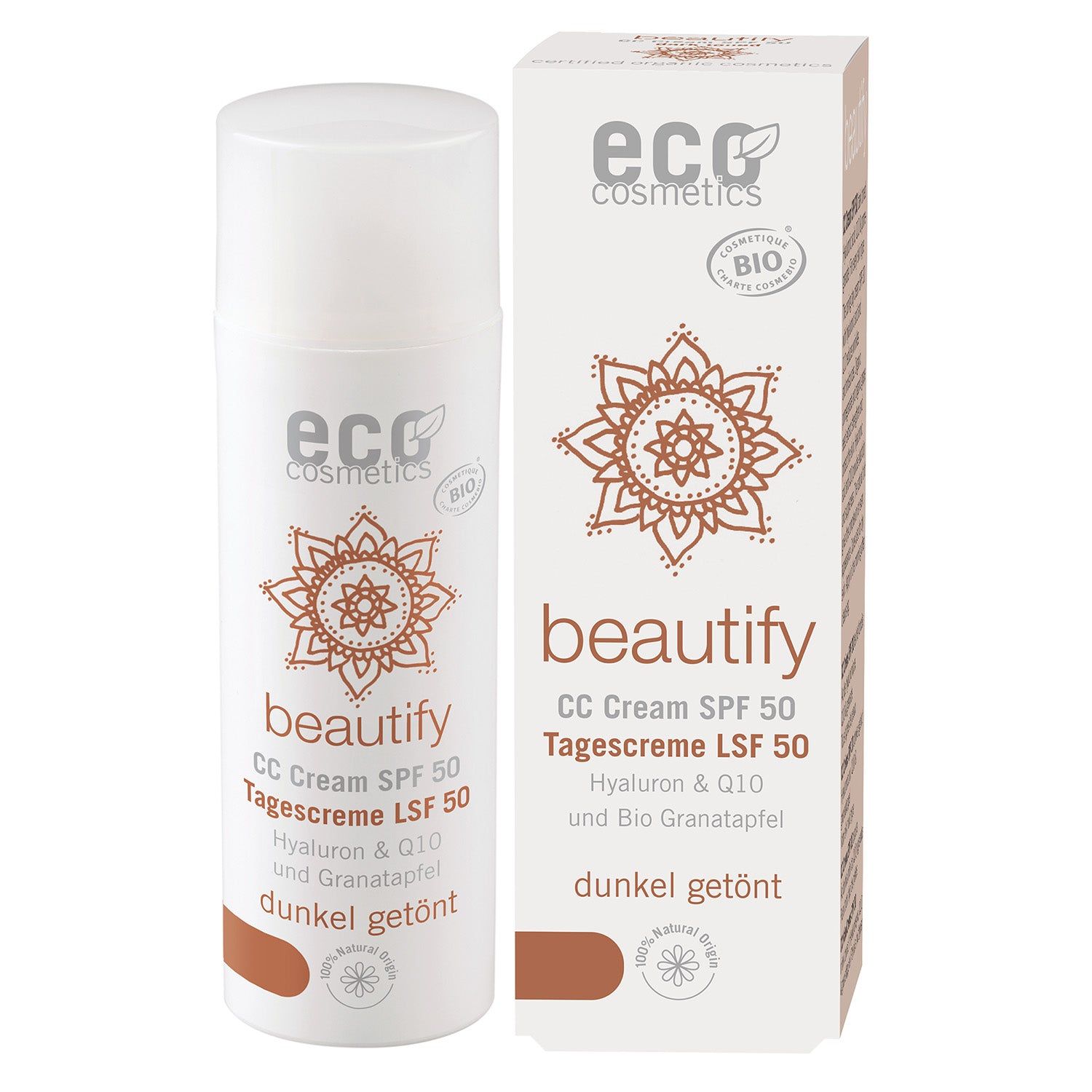 ECO beautify CC Creme LSF 50 dunkel