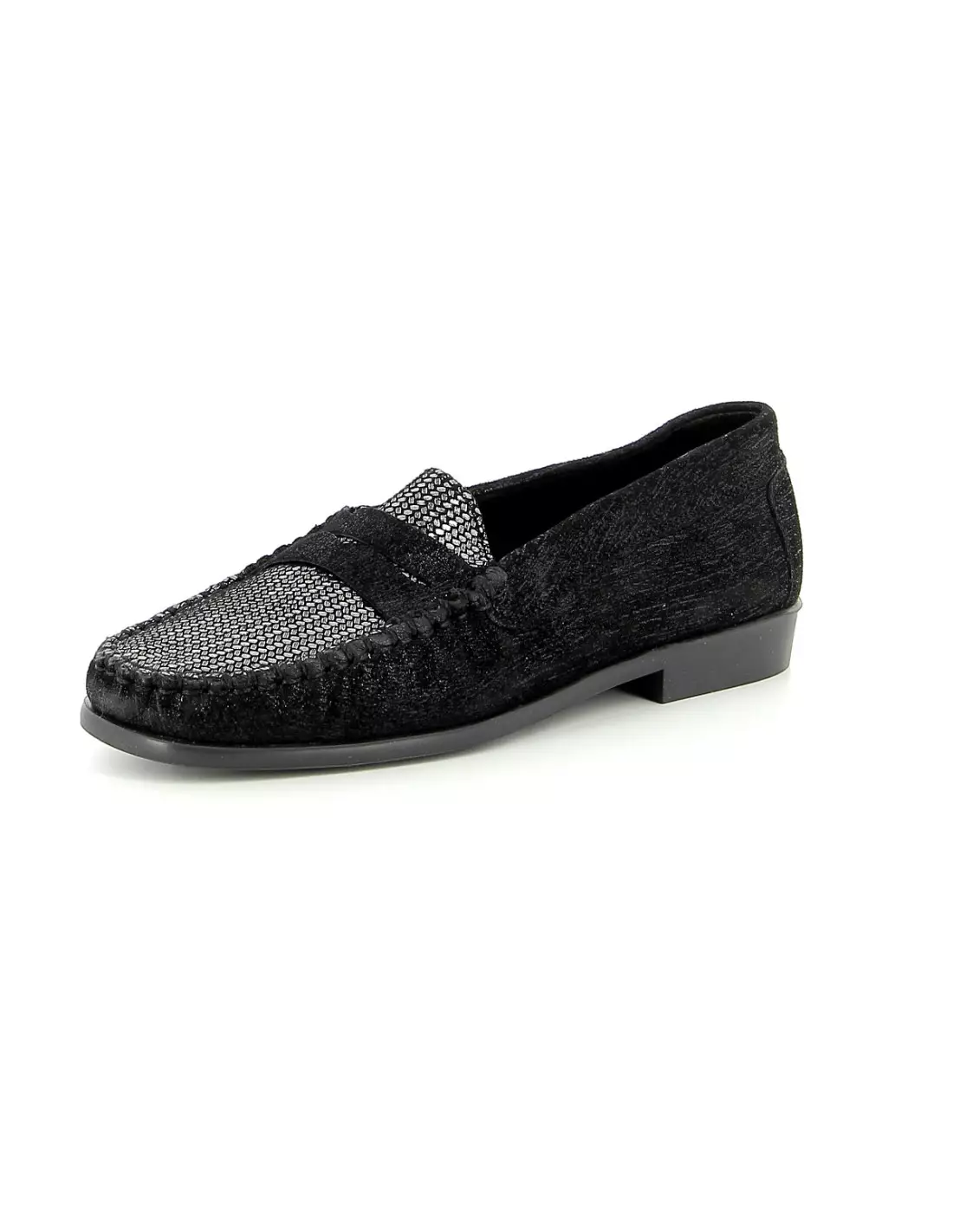 GEO REINO MOZARD - Mocassins & bateaux Noir