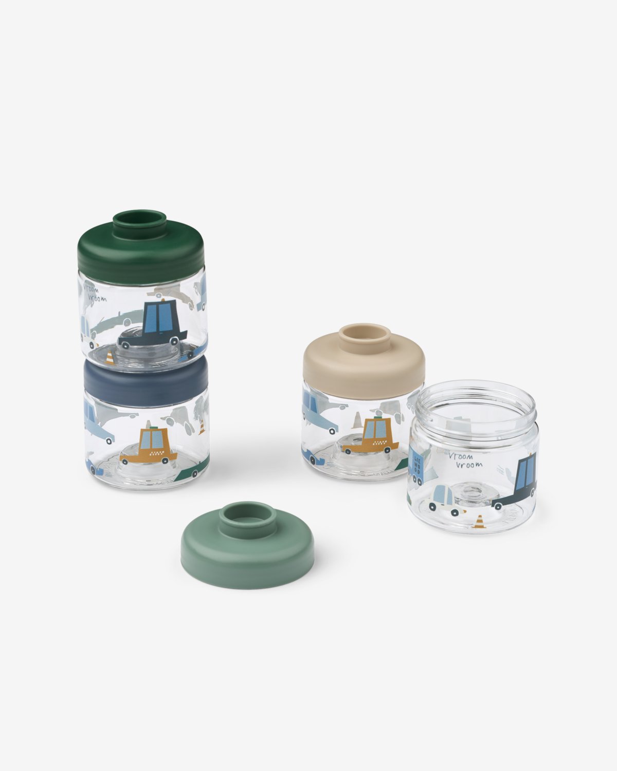 Matoppbevaring Babymat, 4pk – Tritan | Dominique