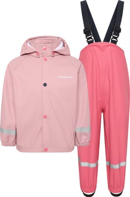 Didriksons Slaskeman Regnsett, Soft Pink