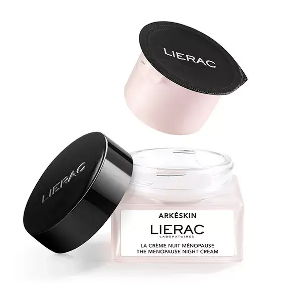 Refil de Creme Noturno para Menopausa Lierac Arkéskin 50ml