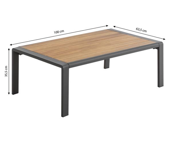 Dehner Lounge Milo, 4-teilig