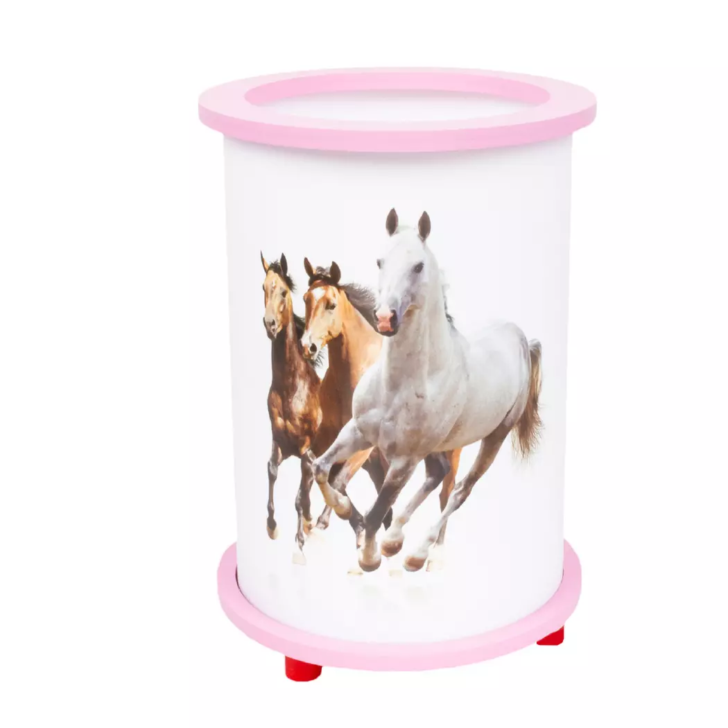 LED-Kinderlampe Pferde