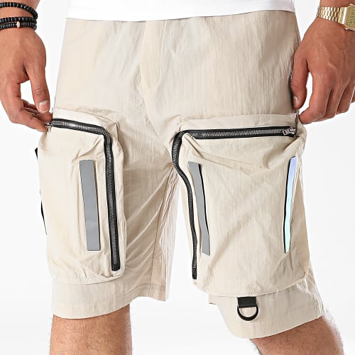 Short Cargo 5270 Beige Réfléchissant
