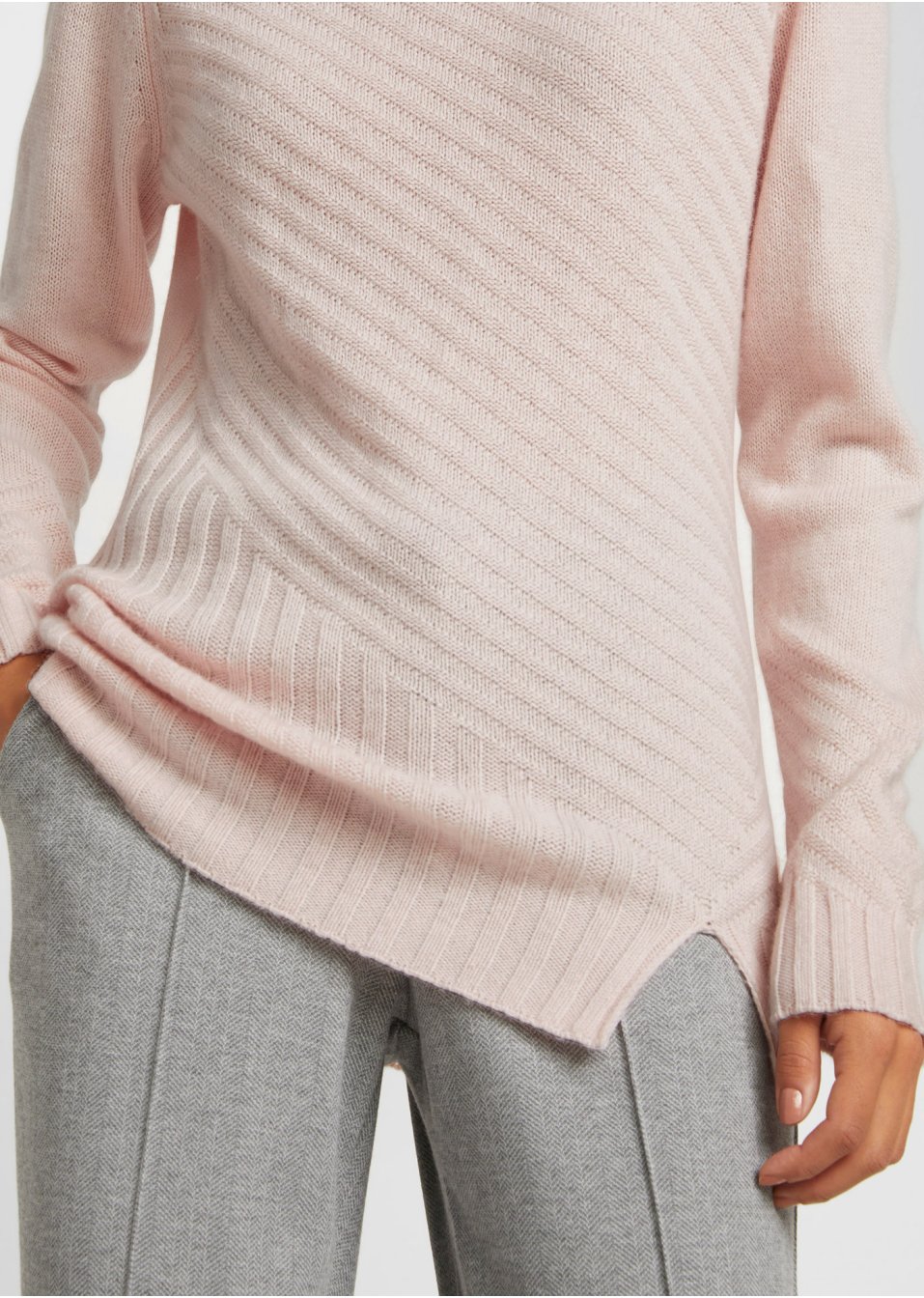 Pull col montant avec teneur en Good Cashmere Standard®