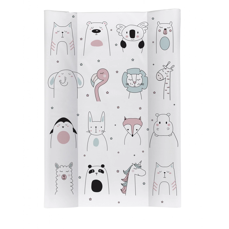 Rotho Wickelauflage Keil Happy Faces 70 x 50 x 10 cm