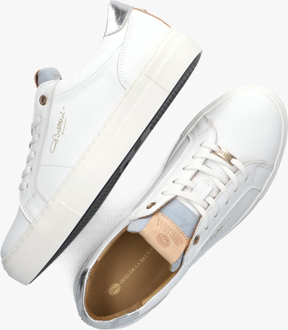FRED DE LA BRETONIERE witte fred de la bretoniere lage sneakers storm luca