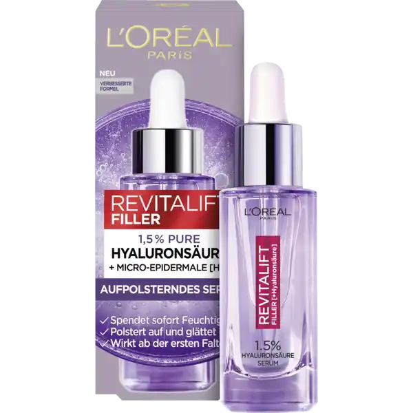 Anti-Falten Serum Filler Intensiv Aufpolsternd + Hyaluronsäure