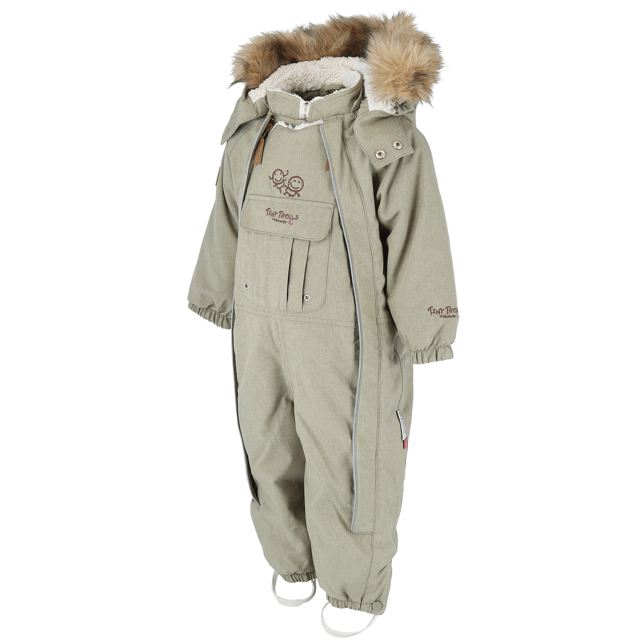 Tiny Trolls of Norway Lille Olle Bolle vinterdress - Skidress og parkdress