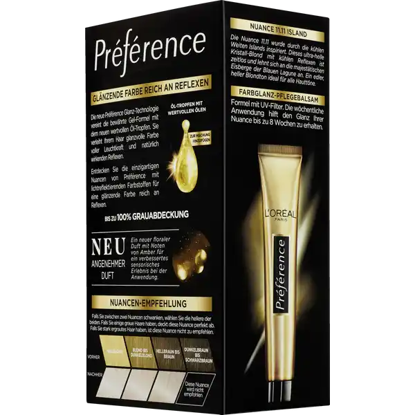 Permanente Aufhellung Le Blonding 11.11 Ultra-Helles Kühles Kristall-Blond