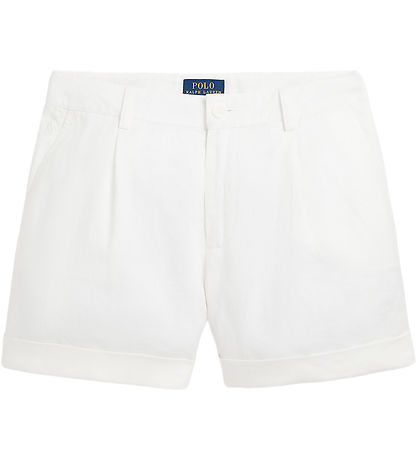 Polo Ralph Lauren Shorts - Leinen - Deckwäsche White
