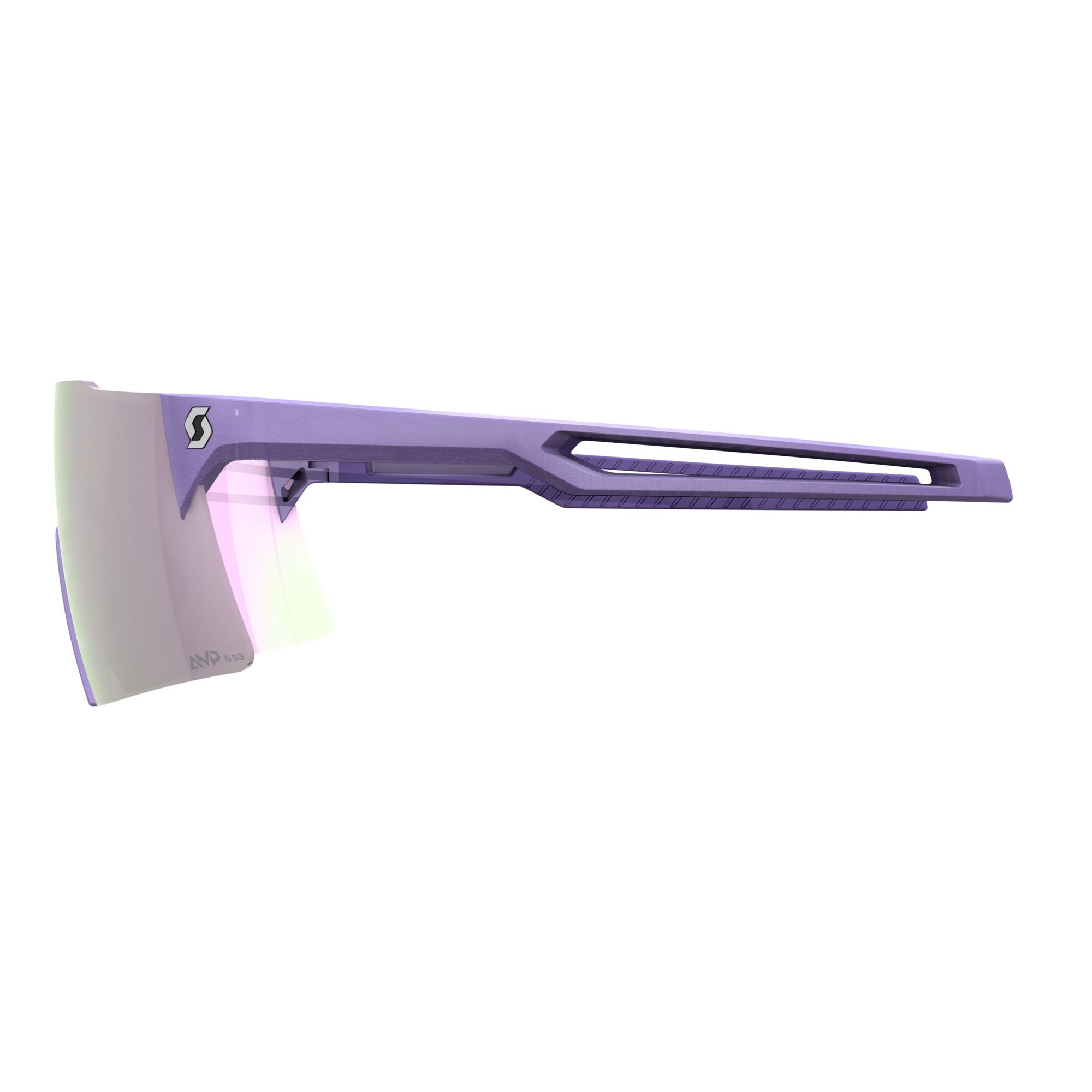 SCOTT Stride Compact cykelbriller swish purple/AMP lavender chrome S3