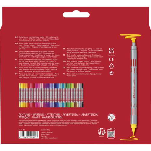 FABER-CASTELL Doppelfasermaler, Sets